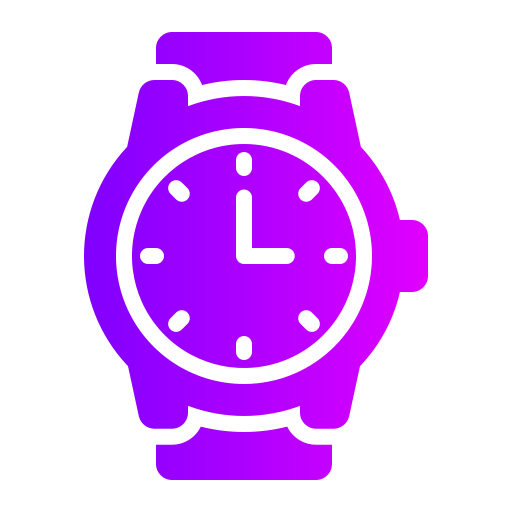 horloge Generic gradient fill icoon