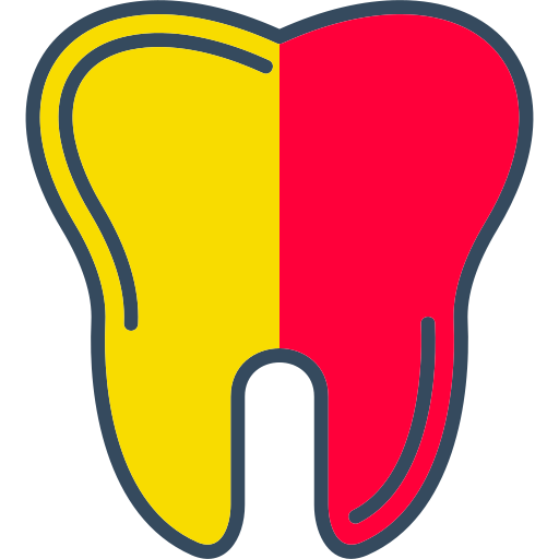 diente Generic color lineal-color icono