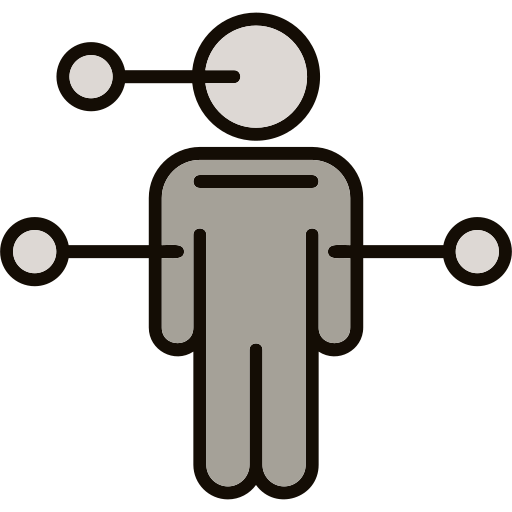Human body Generic color lineal-color icon