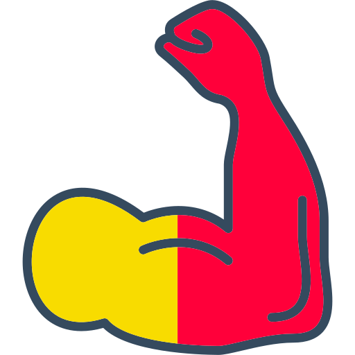 brazo Generic color lineal-color icono