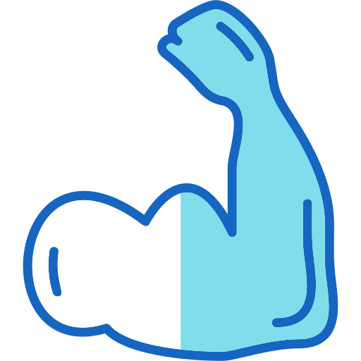 Muscle Generic color lineal-color icon
