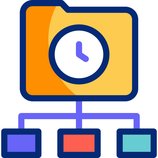 ordner-web Basic Accent Lineal Color icon