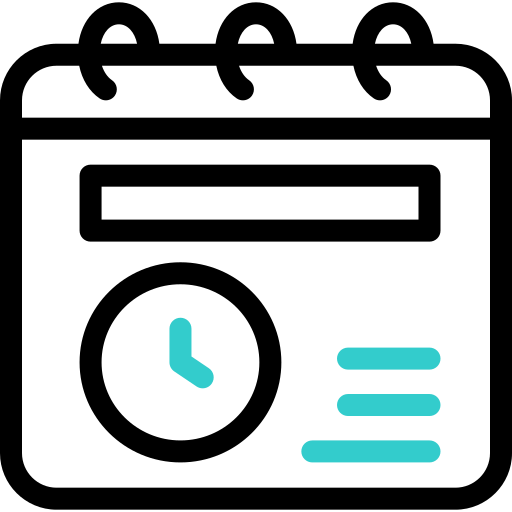 달력 Basic Accent Outline icon