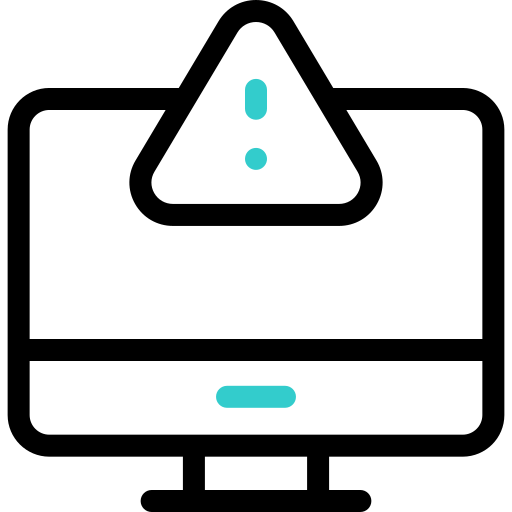 komputer Basic Accent Outline ikona