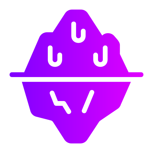 Iceberg Generic gradient fill icon