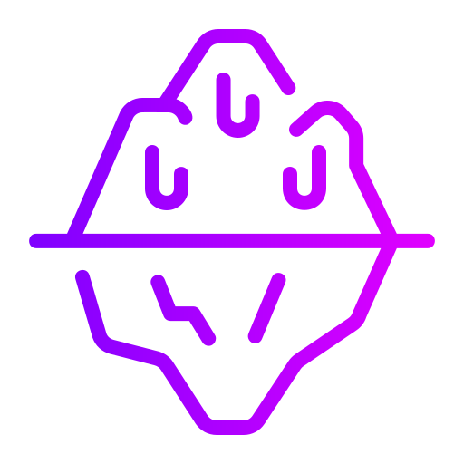 eisberg Generic gradient outline icon