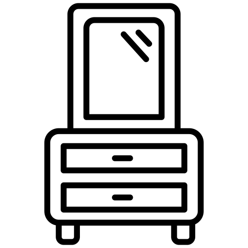 화장대 Generic black outline icon