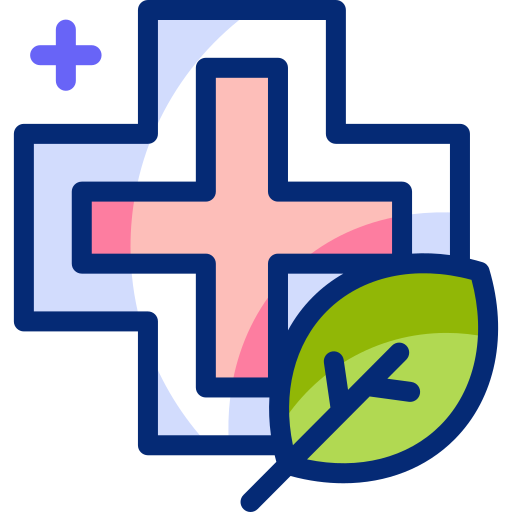 Natural pharmacy Basic Accent Lineal Color icon