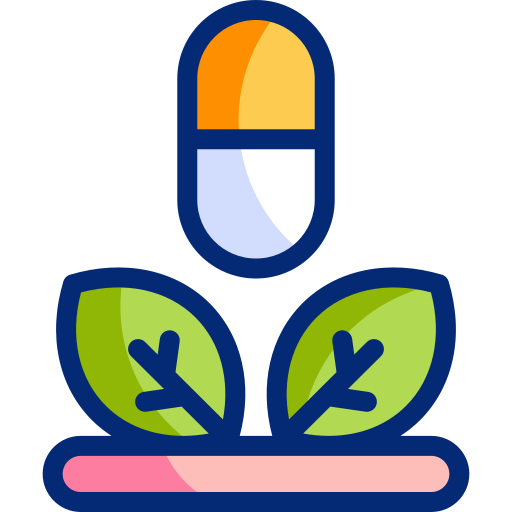 Green pill Basic Accent Lineal Color icon
