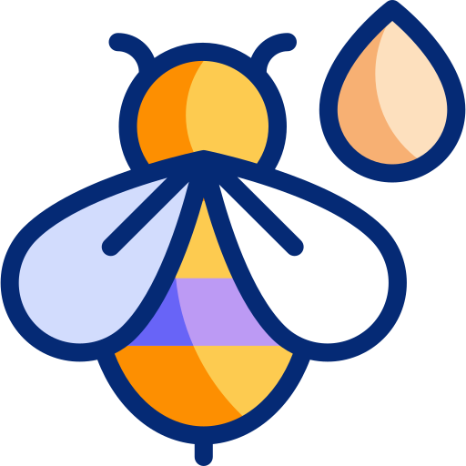 abeille Basic Accent Lineal Color Icône