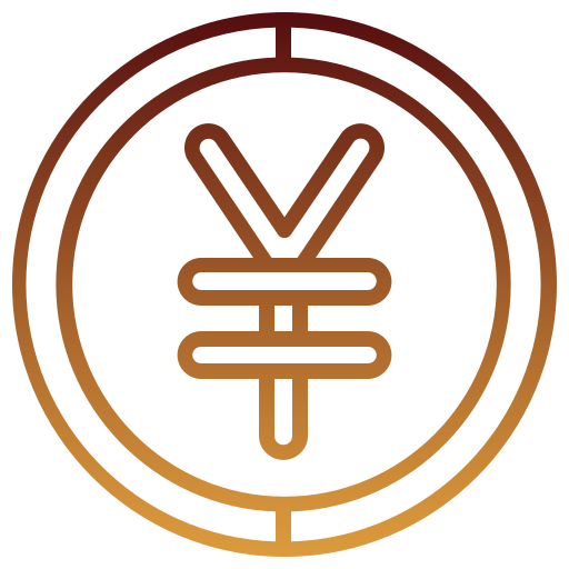 yen Generic gradient outline icono