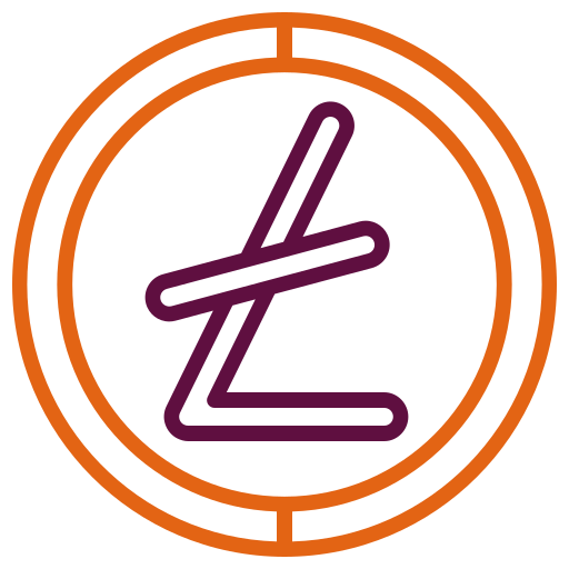litecoin Generic color outline icon