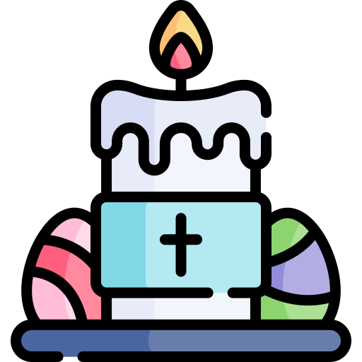 Candle Kawaii Lineal color icon