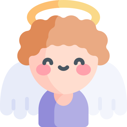천사 Kawaii Flat icon