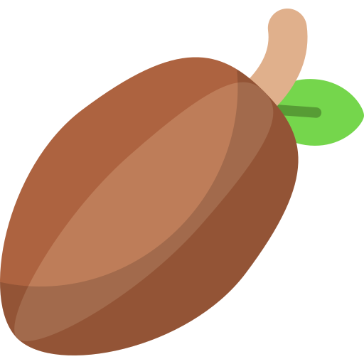cacao Generic color fill icono