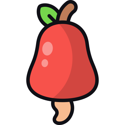 cashew appel Generic color lineal-color icoon