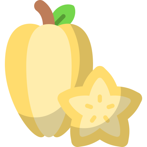 fruta estrella Generic color fill icono