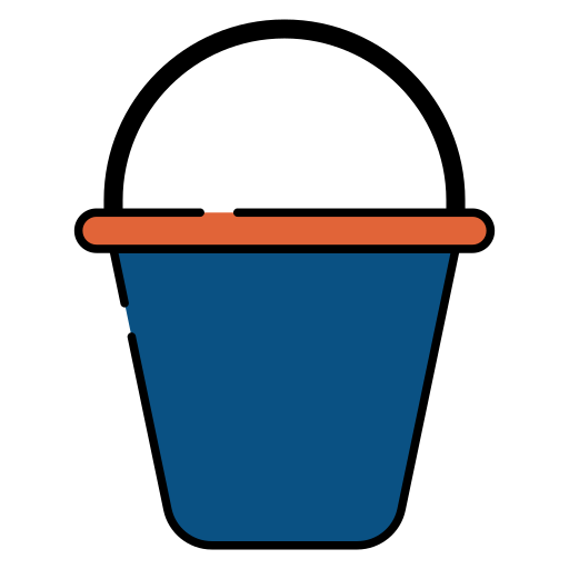 balde Generic color lineal-color icono