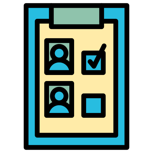 Clipboard check Generic color lineal-color icon