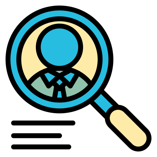 Headhunting Generic color lineal-color icon