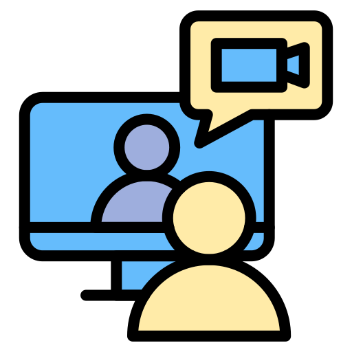 Video call Generic color lineal-color icon
