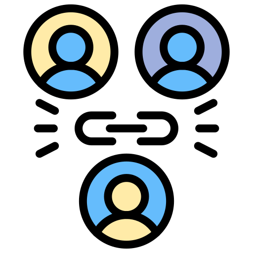 Связь Generic color lineal-color иконка