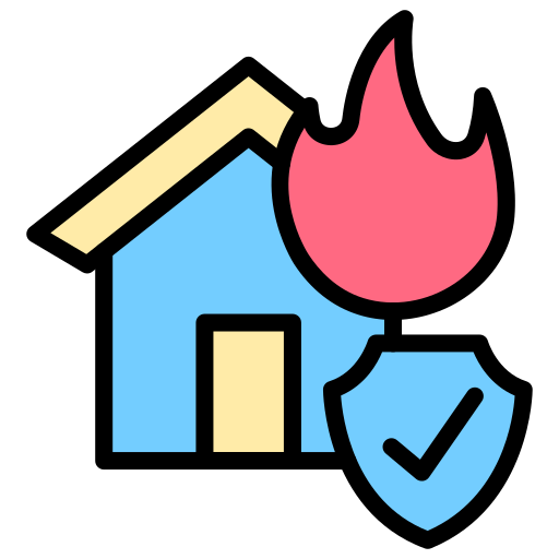주택 보험 Generic color lineal-color icon