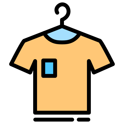 kledinghanger Generic color lineal-color icoon
