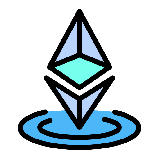 Ethereum Generic color lineal-color icon