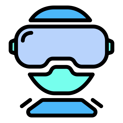 vr-brille Generic color lineal-color icon