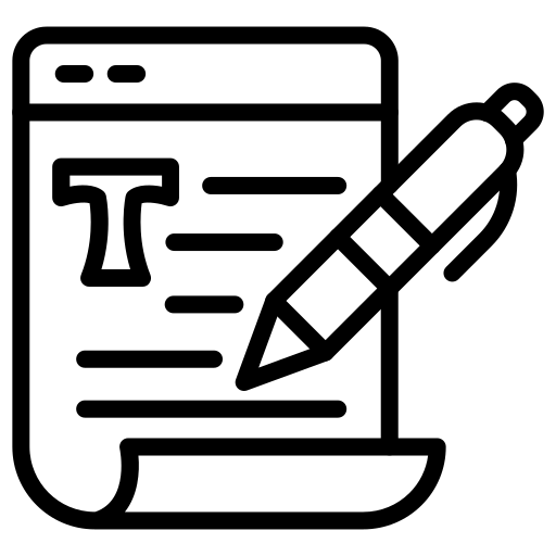 記事 Generic black outline icon