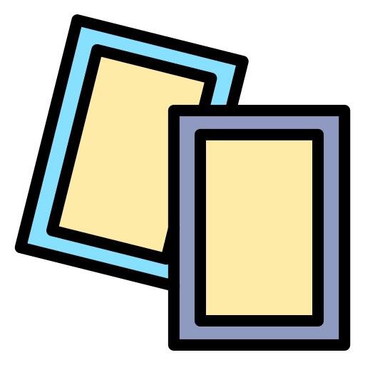 tarjeta Generic color lineal-color icono