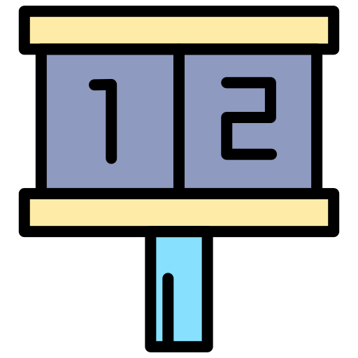 Scoreboard Generic color lineal-color icon
