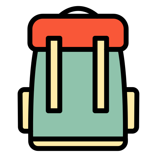 バックパック Generic color lineal-color icon