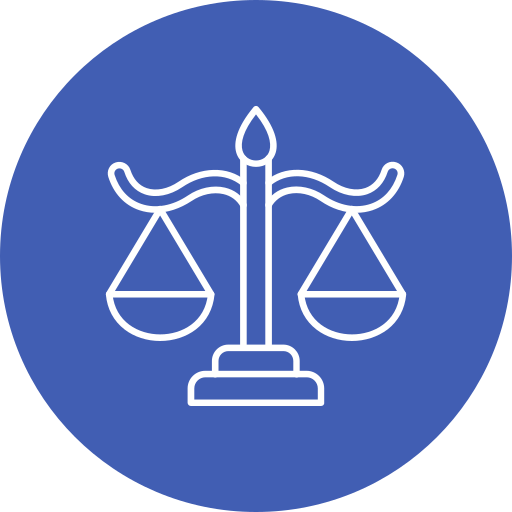 skala sprawiedliwości Generic color fill ikona