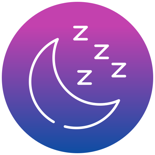 Sleep Generic gradient fill icon