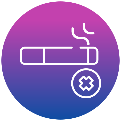No smoking Generic gradient fill icon