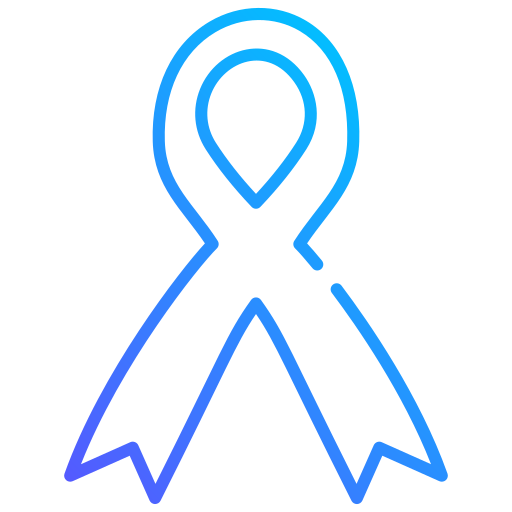 Cancer ribbon Generic gradient outline icon