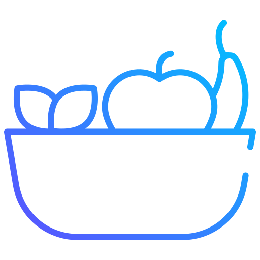 gesunde ernährung Generic gradient outline icon