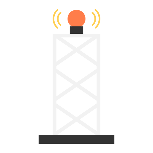 Antenna Generic color fill icon