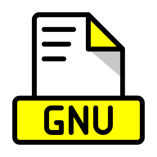 gnu Generic color lineal-color icona