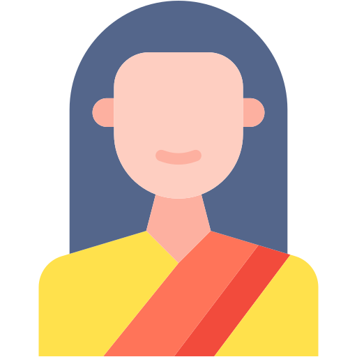 Indian woman Generic color fill icon