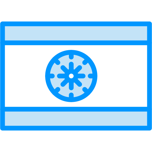 drapeau de l'inde Generic color lineal-color Icône