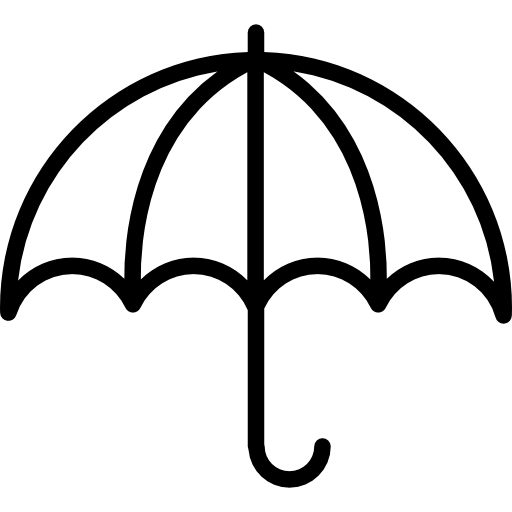guarda-chuva aberto  Ícone
