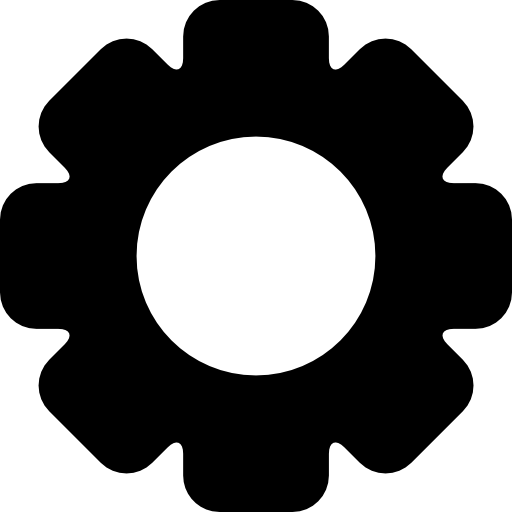 Configuration gear  icon