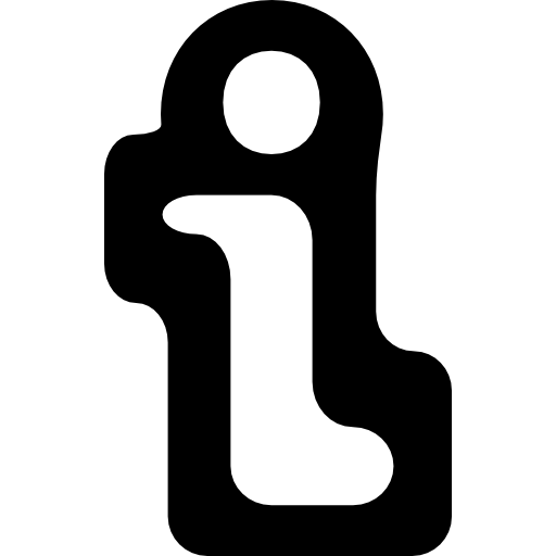 señal de información  icono
