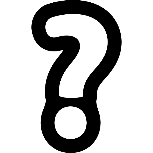 Punctuation question mark   icon