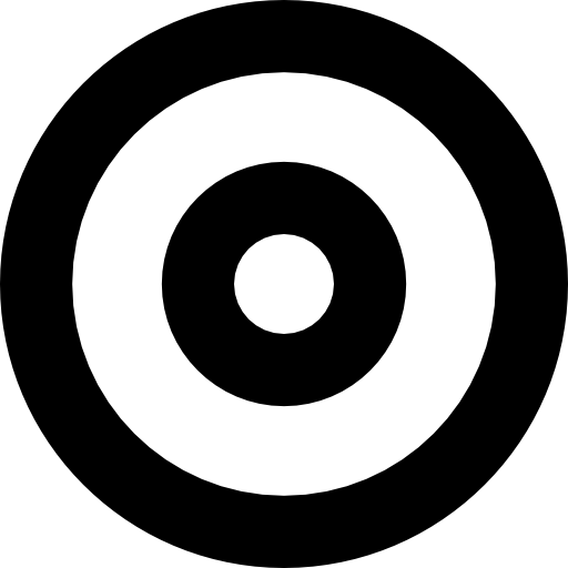 Circular bullseye  icon