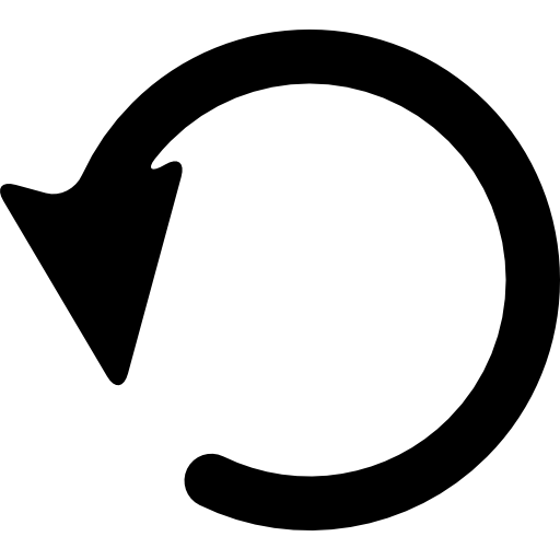 flecha circular  icono