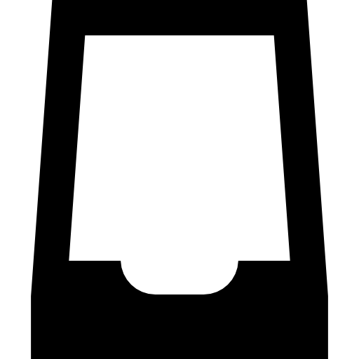cajón vacío  icono